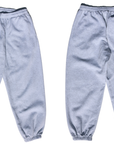 Culture is Resistance matching archival heavyweight gray sweatpants with custom Culture is Resistance label and hidden pocket detail.