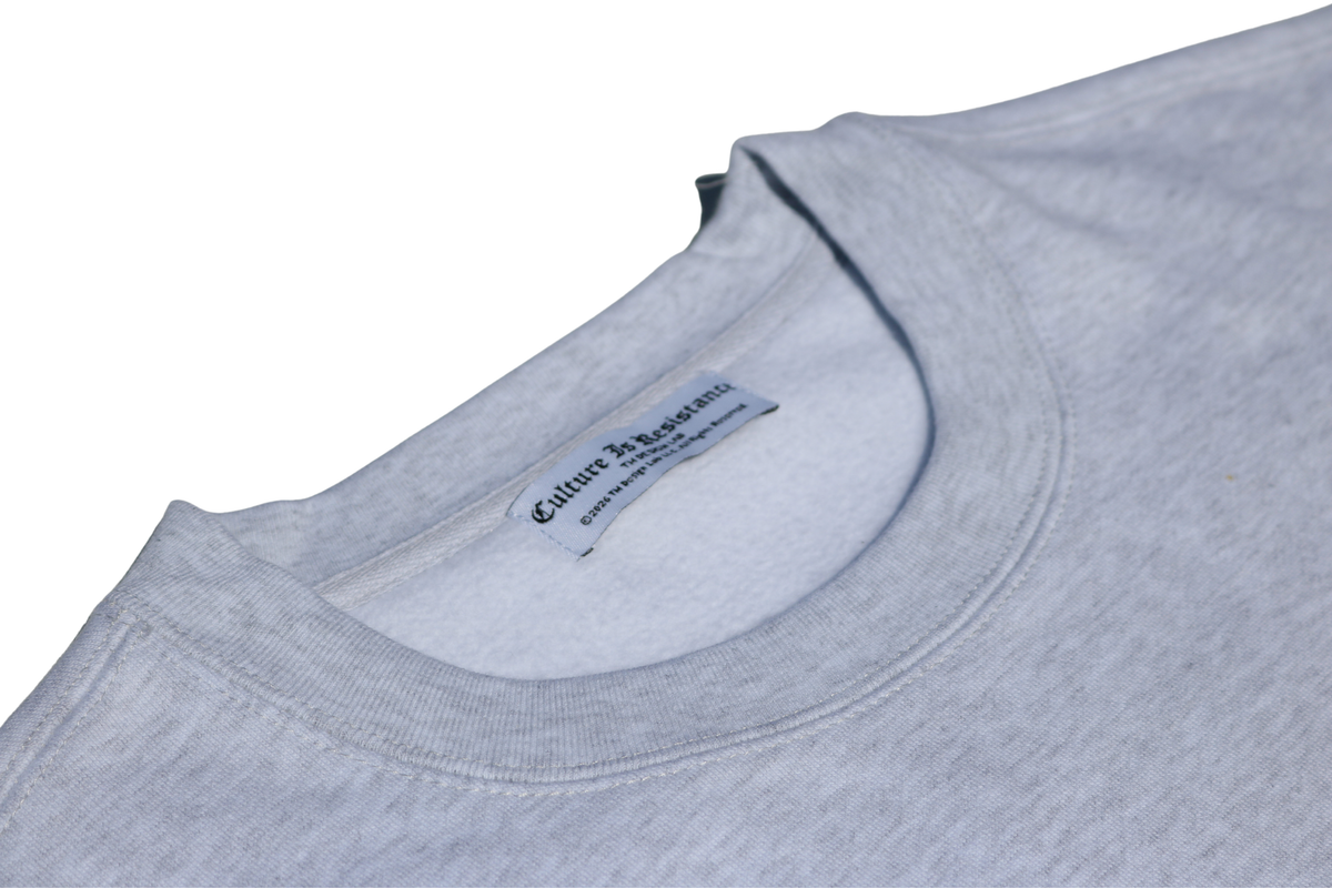 Sewn woven neck label and collar construction by TM Design Lab atelier