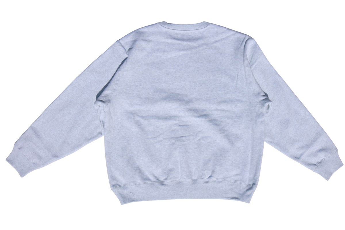 Culture is Resistance heavyweight crewneck back view showing relaxed boxy fit