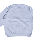 Culture is Resistance heavyweight crewneck back view showing relaxed boxy fit