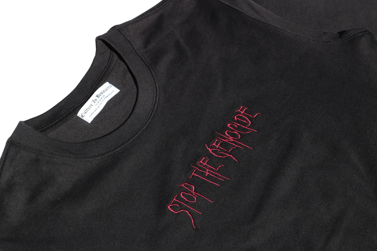 STOP THE GENOCIDE LONGSLEEVE TEE